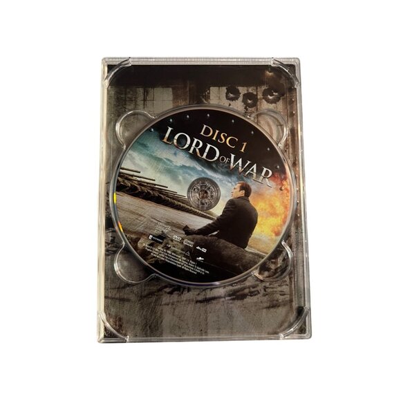 Lord Of War 2005 DVD 2-Disc Special Edition Nicolas Cage Leto Drama Pre-Owned - Picture 5 of 7